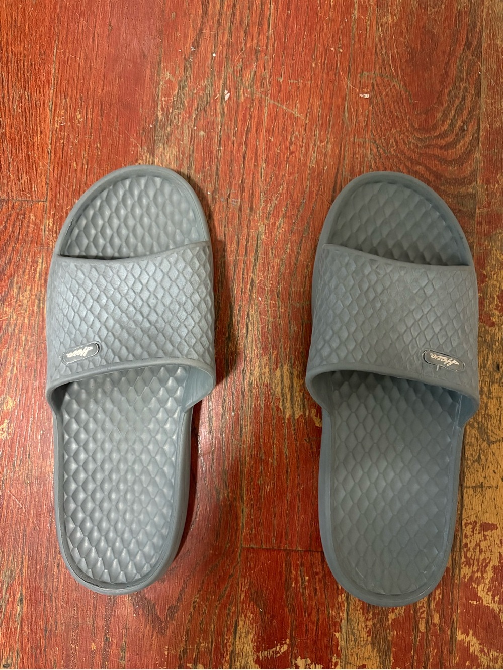 Men's Gray Slide Sandals - Comfortable Everyday Slip-Ons